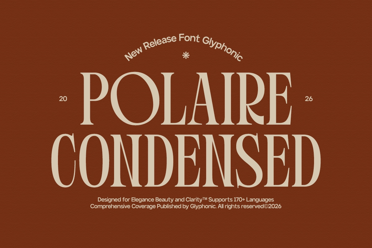 GC Polaire - Serif Display Condensed Font