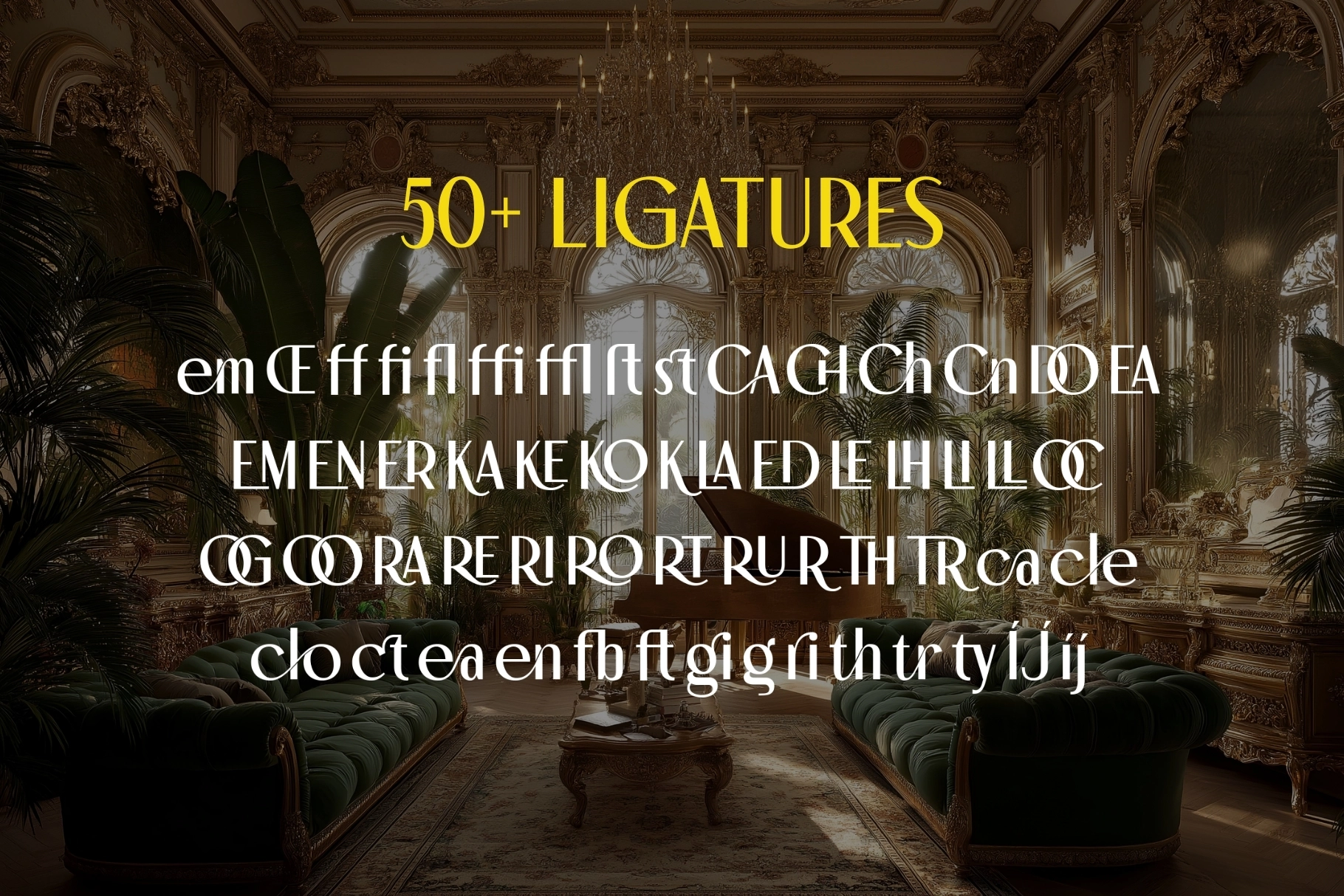 Golden Avenue - Glamour Typeface