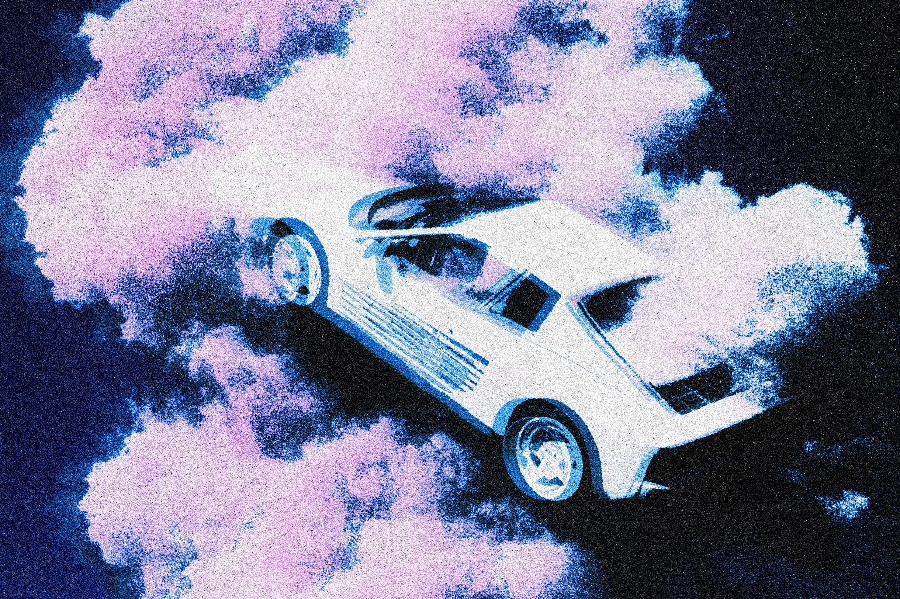 Grain Print Photo Effect