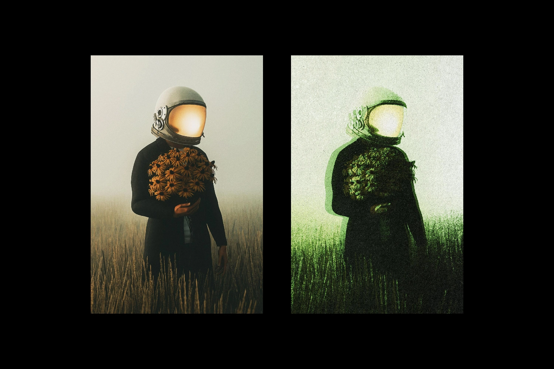 Grain Print Photo Effect