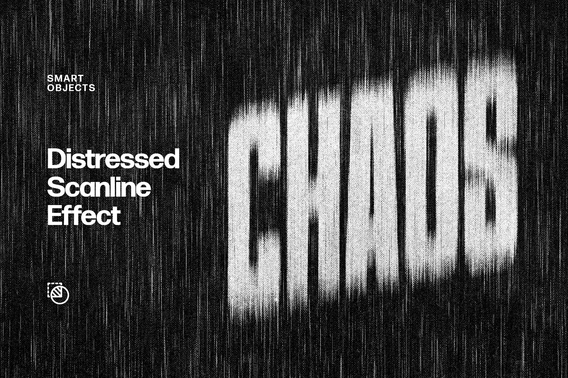 Distressed Scanline Effect