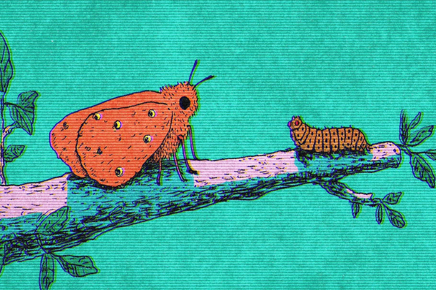 Halftone Comic Print Effect