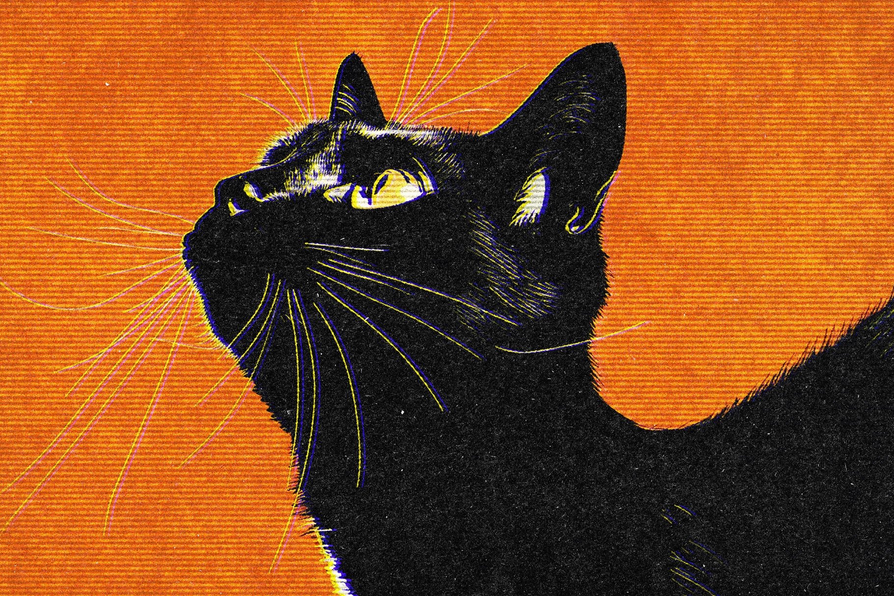 Halftone Comic Print Effect