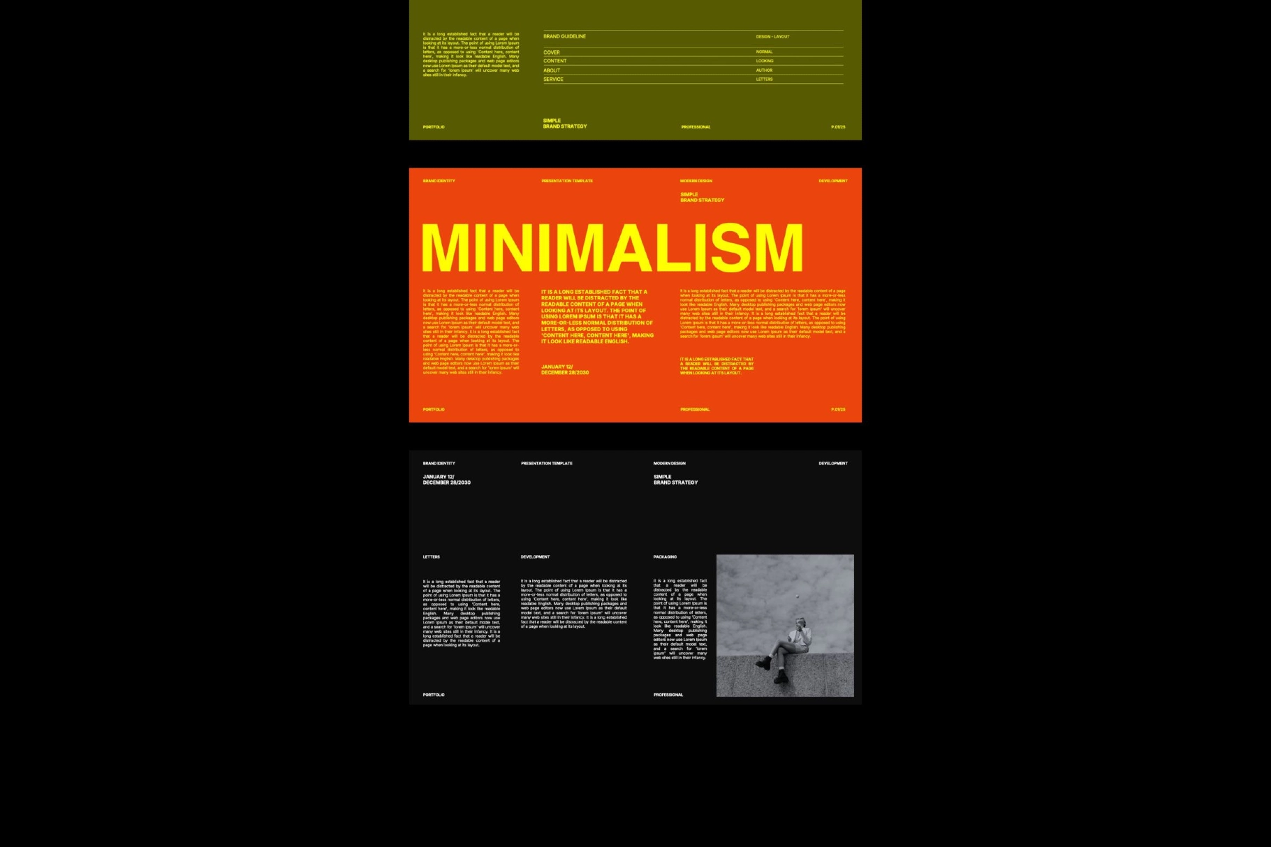 Creative Editorial Keynote Template – Daniel