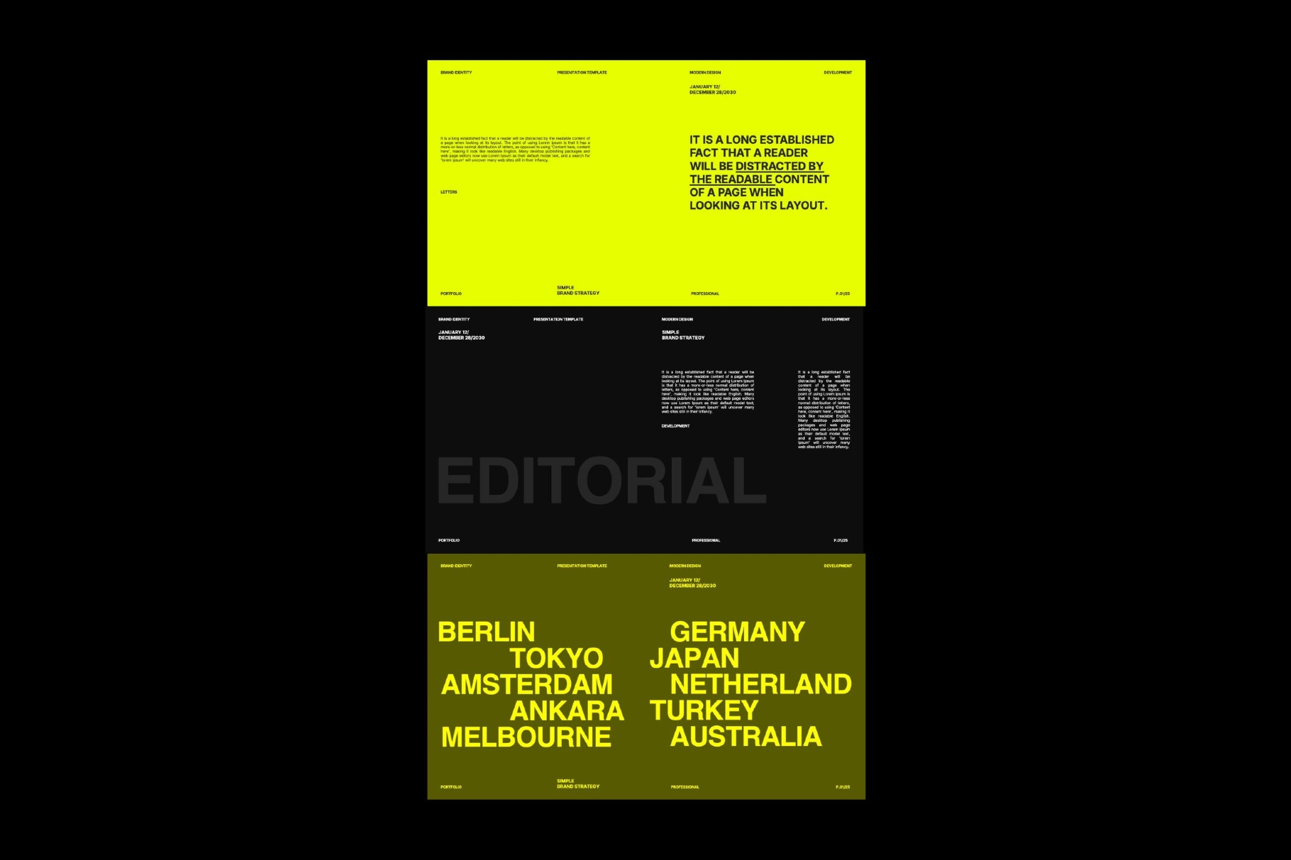 Canva Creative Editorial Presentation – Daniel