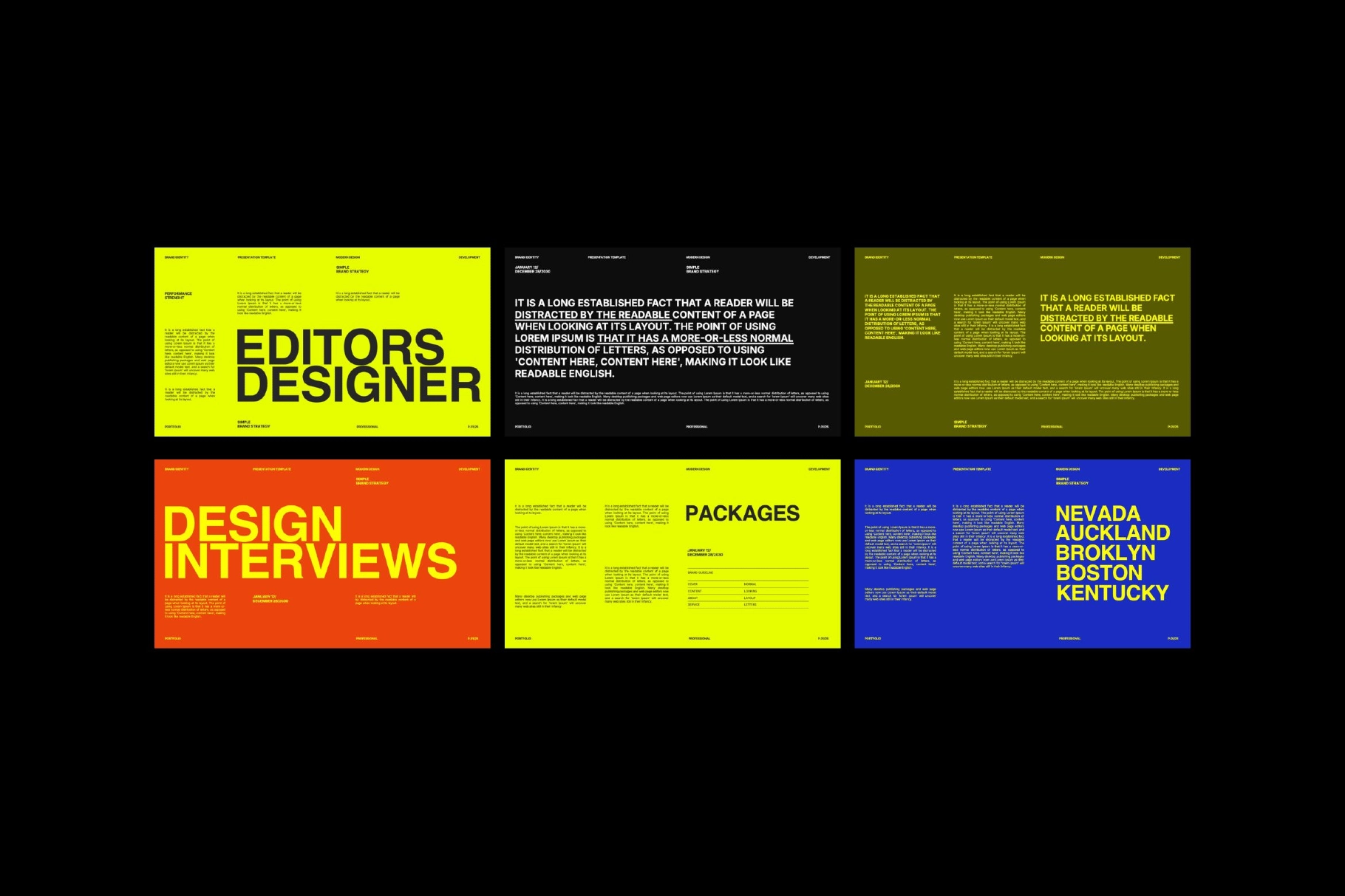 Figma Creative Editorial Presentation – Daniel