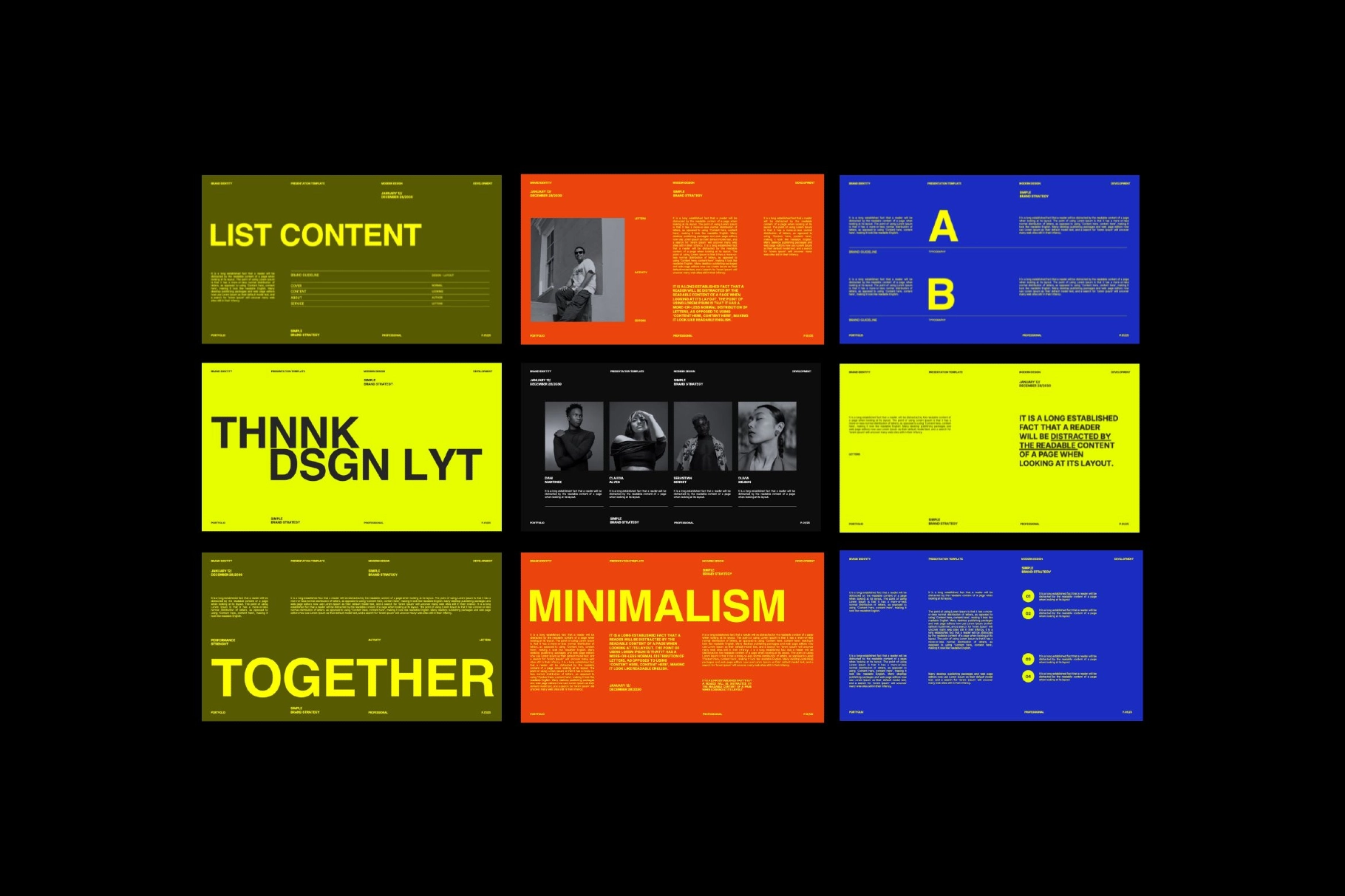 Figma Creative Editorial Presentation – Daniel