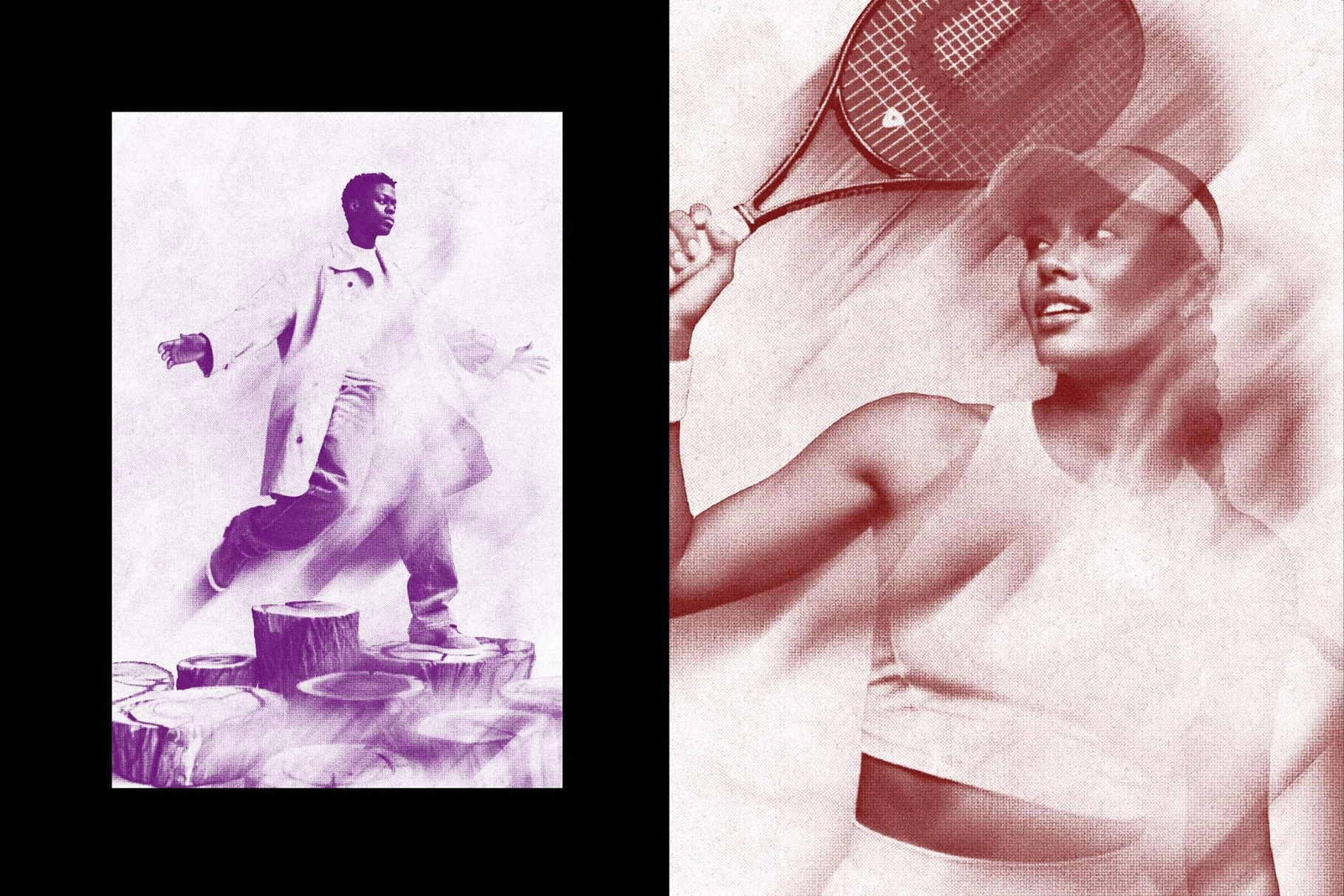 Halftone Motion Photo Effect