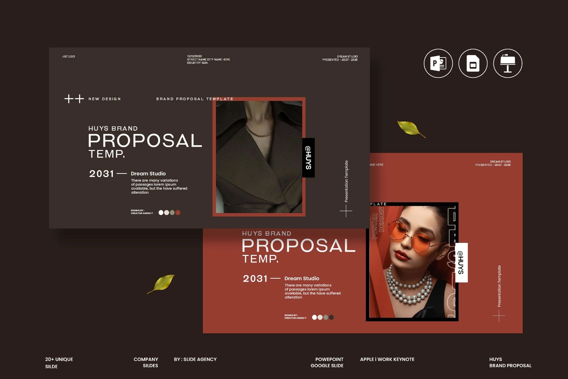 Huys | Brand Proposal Presentation Template