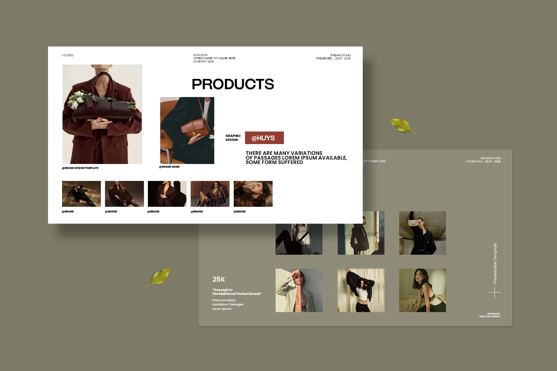 Huys | Brand Proposal Presentation Template