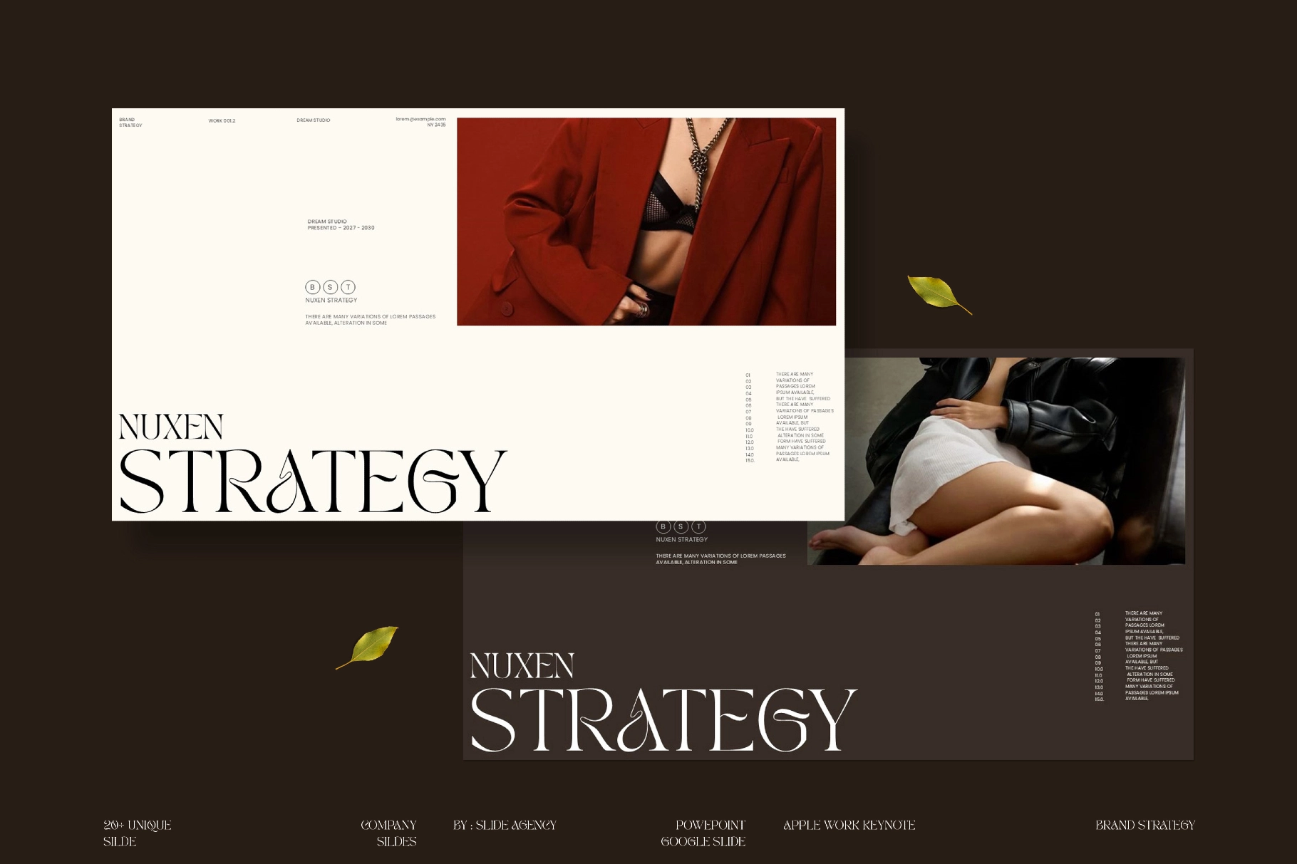 Nuxen Brand Strategy Presentation Template