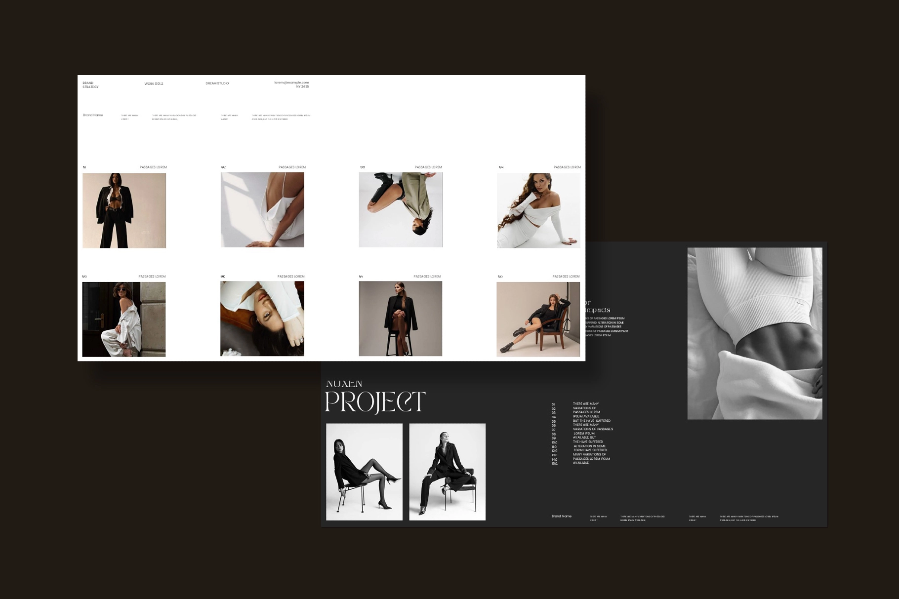 Nuxen Brand Strategy Presentation Template