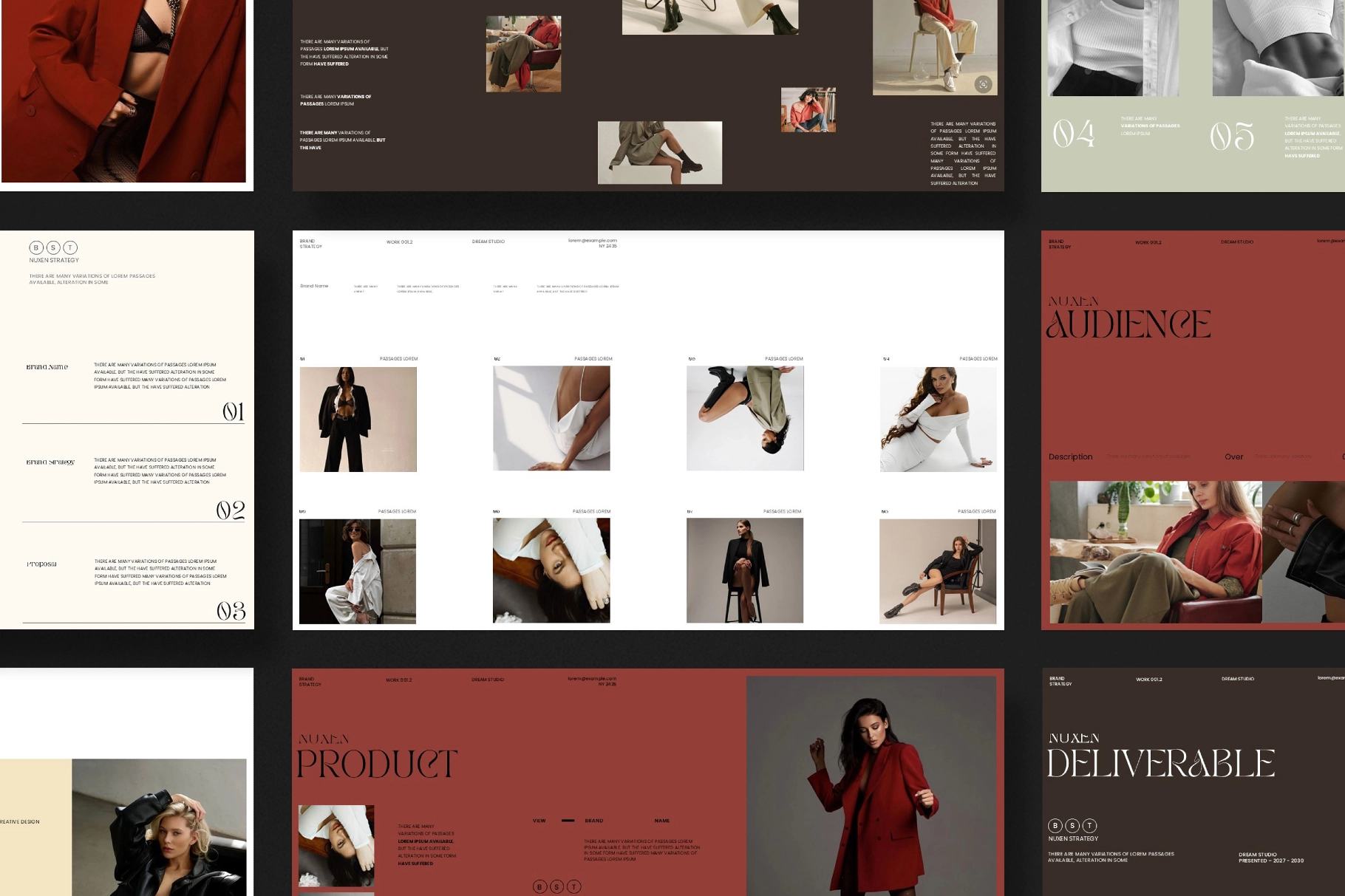 Nuxen Brand Strategy Presentation Template