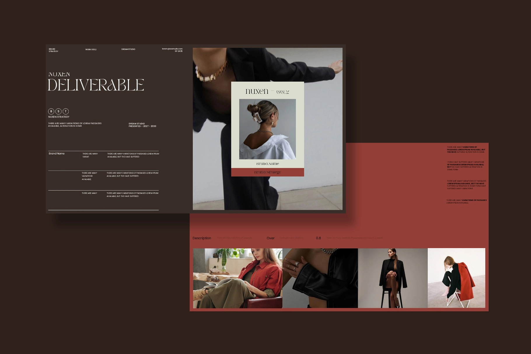 Nuxen Brand Strategy Presentation Template