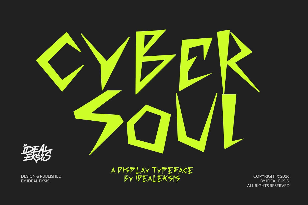 Cyber Soul - Futuristic Display Font