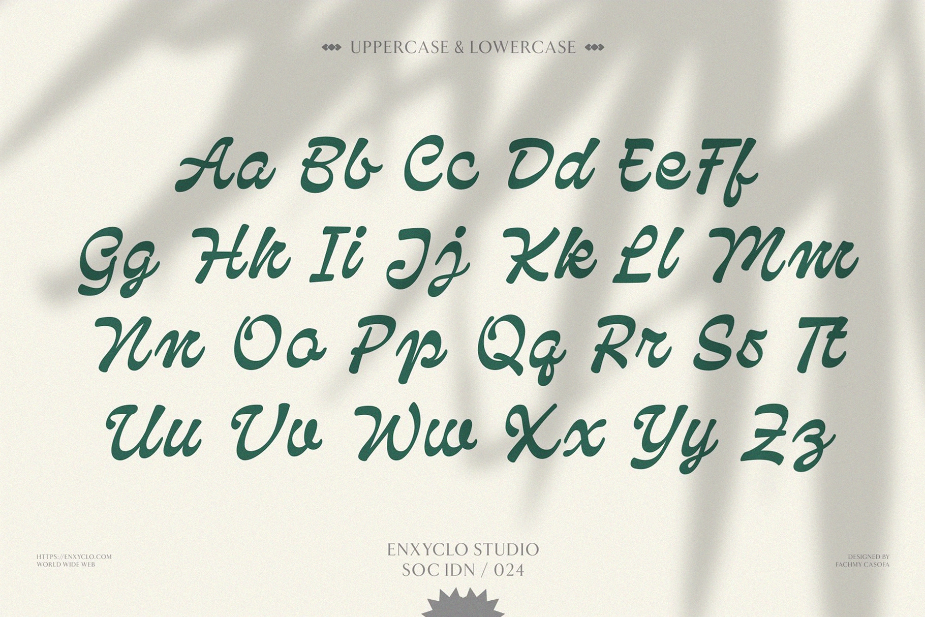 Qanproy Woldriug - Swash Script Font