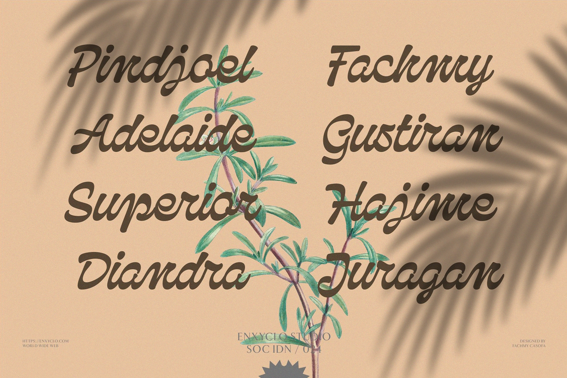 Qanproy Woldriug - Swash Script Font