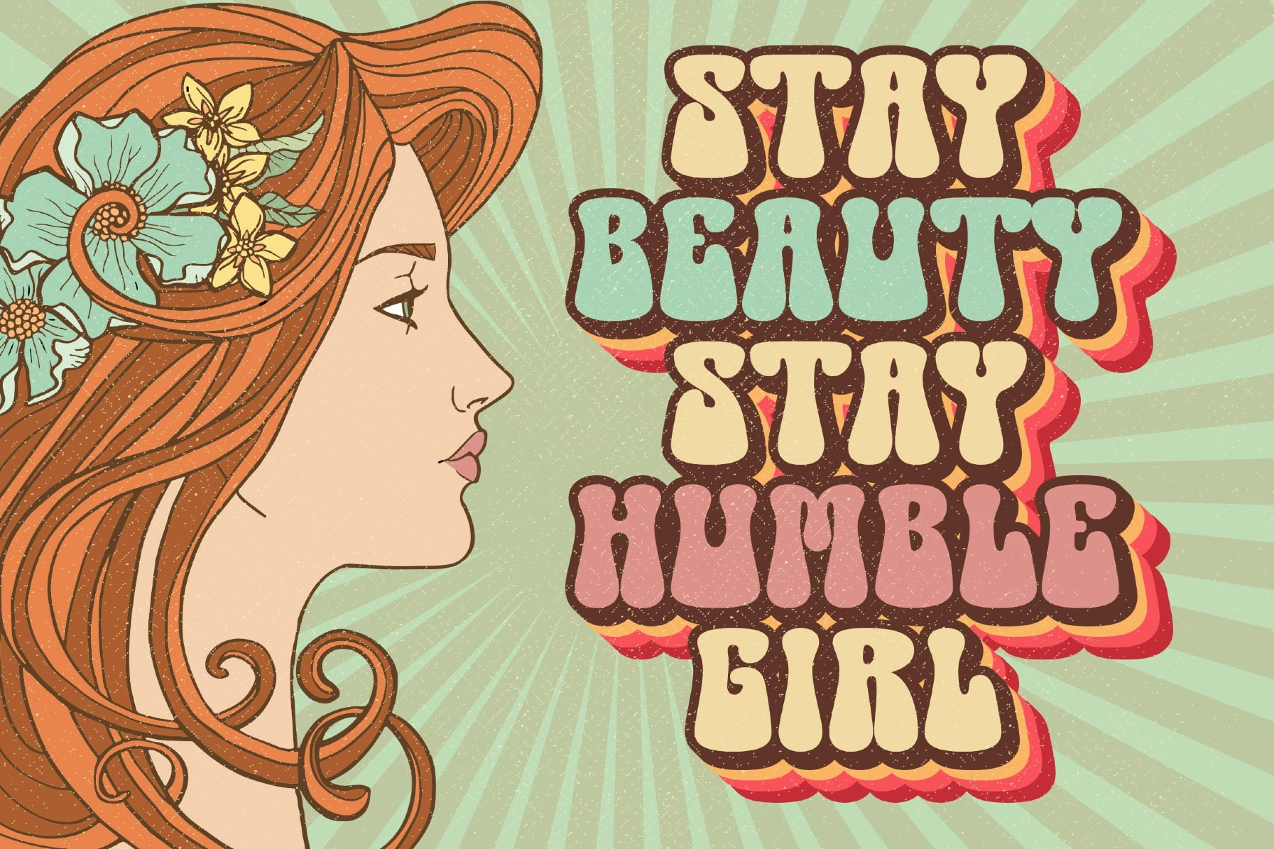 Groovy Beach a Retro Groovy Font