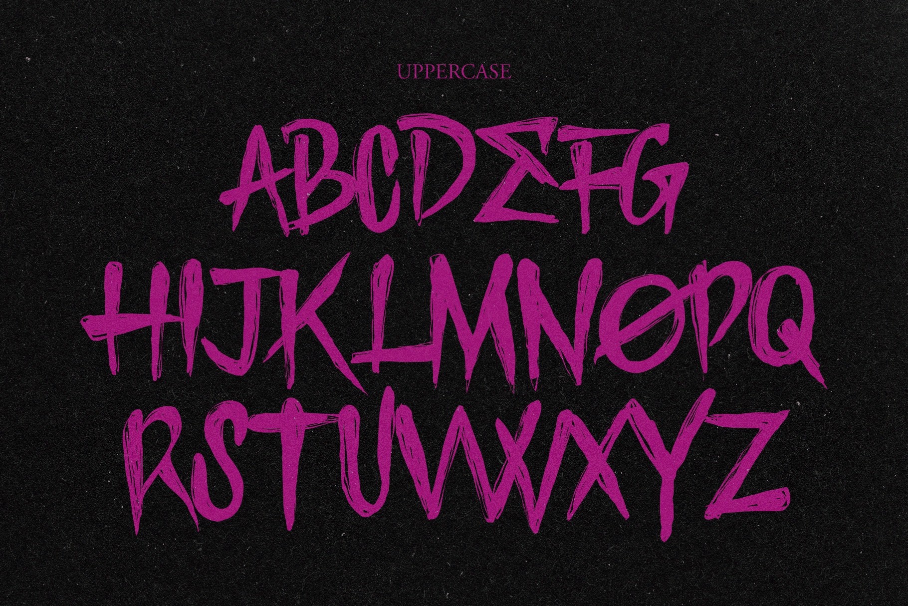 Dark Whispers - Scratch Creepy Display Font