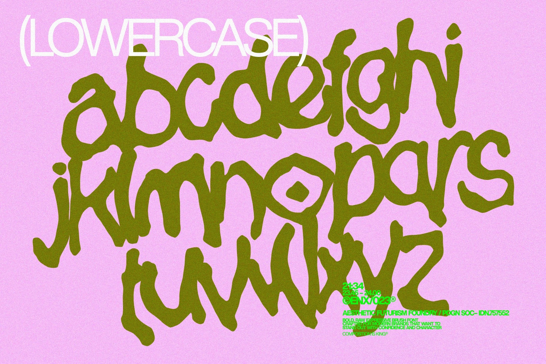 Rownie - Bold Expressive Brush Font