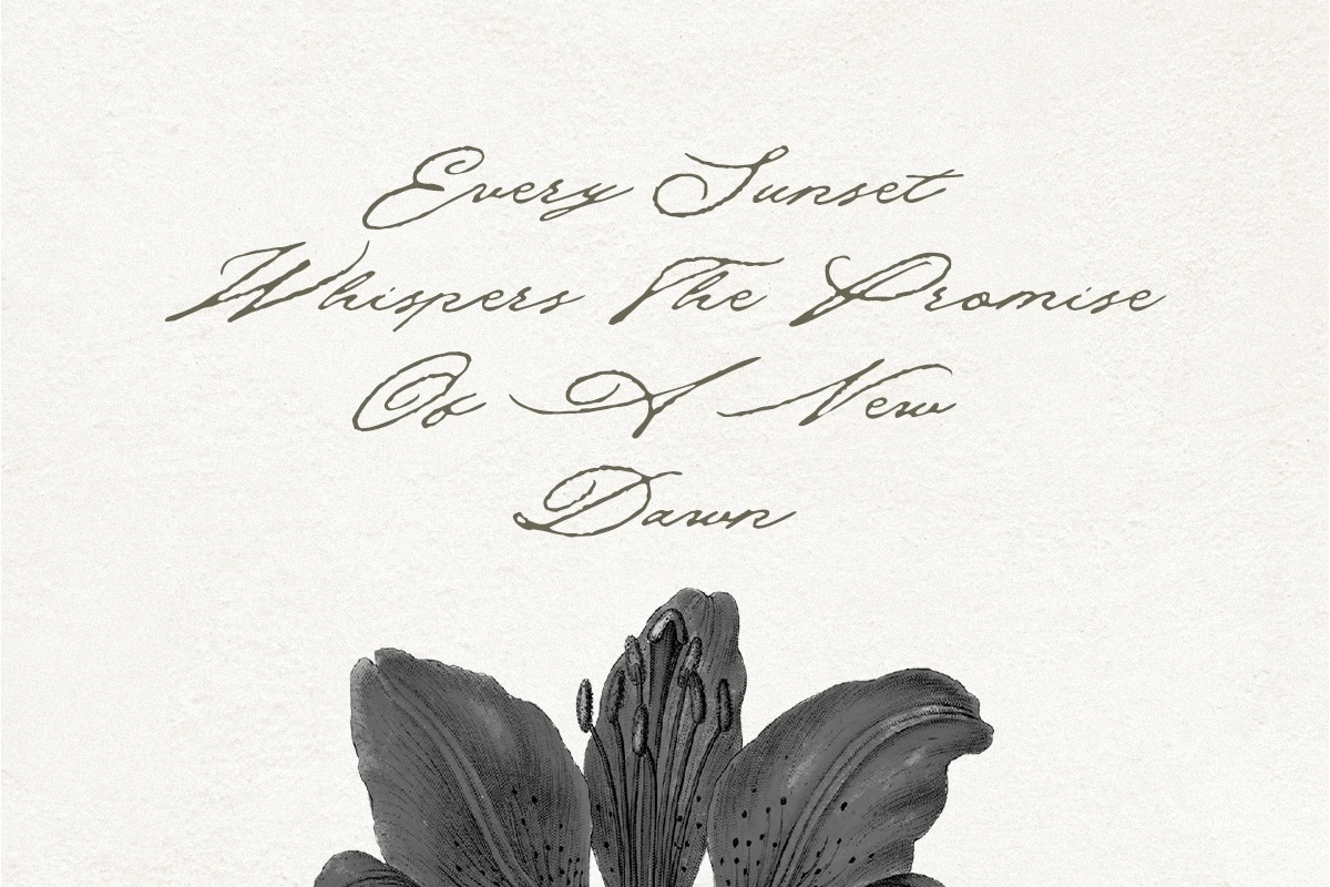 Bali Dainty - Elegant Signature Script Font