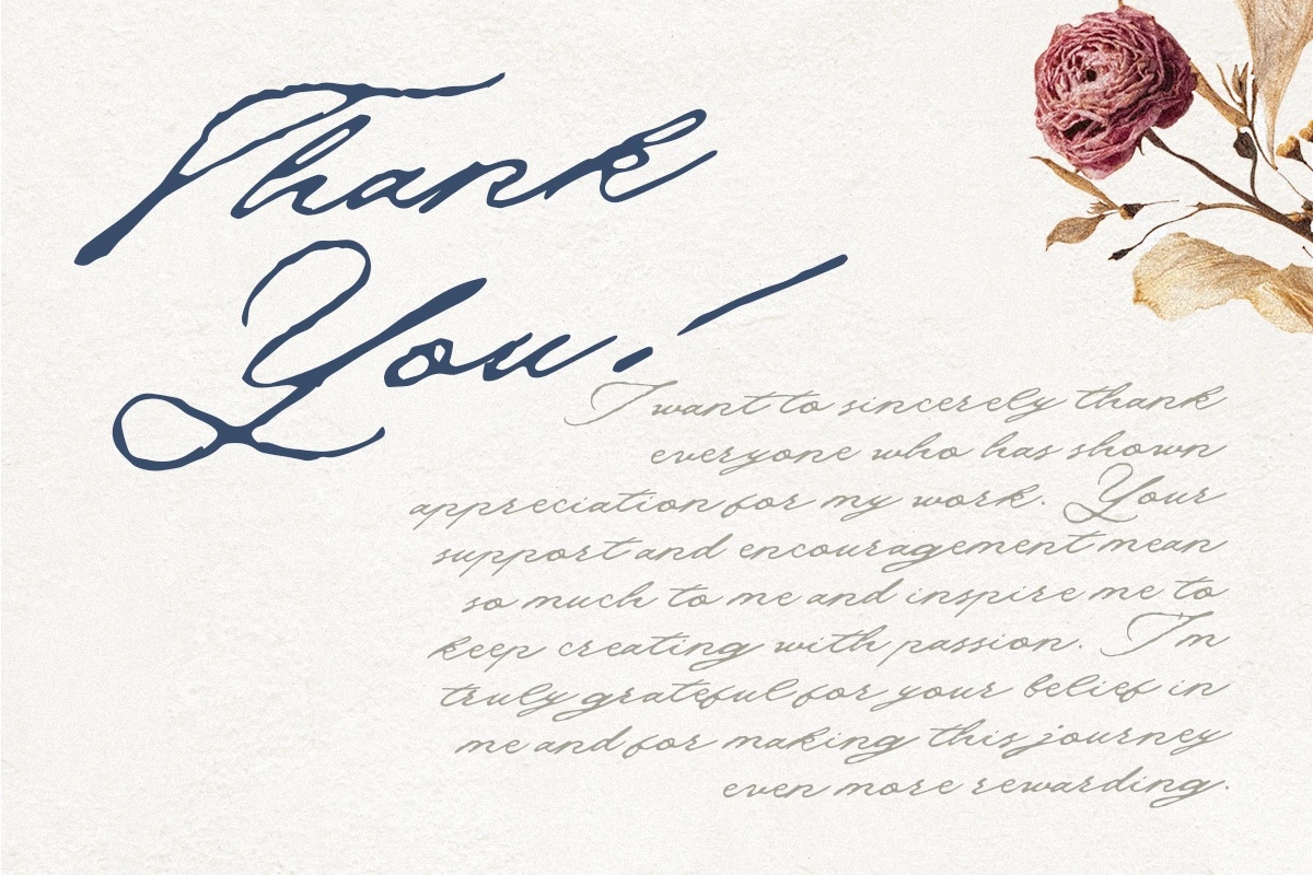 Bali Dainty - Elegant Signature Script Font