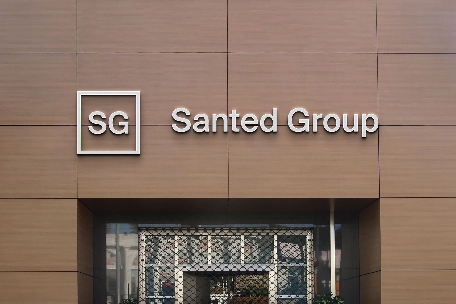 Timber-Clad Storefront Mockup