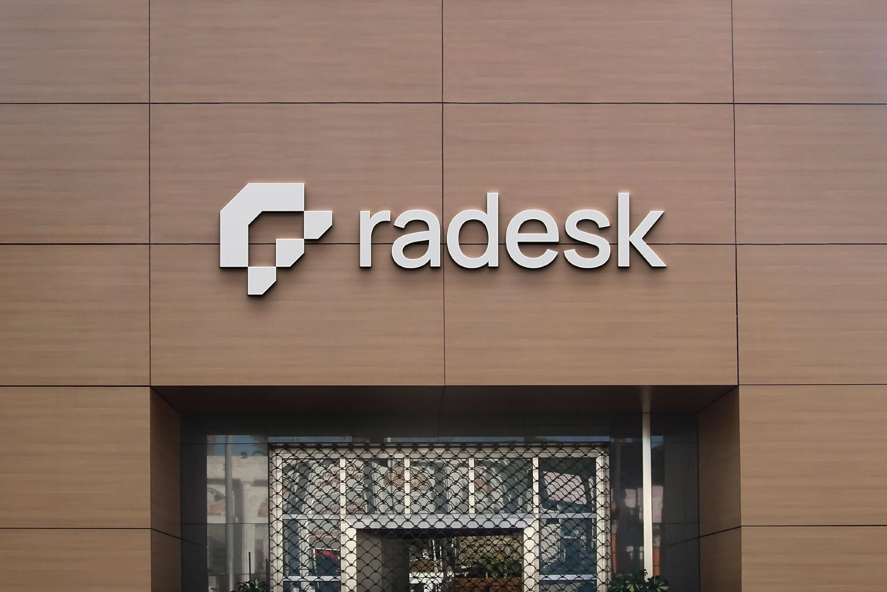 Timber-Clad Storefront Mockup