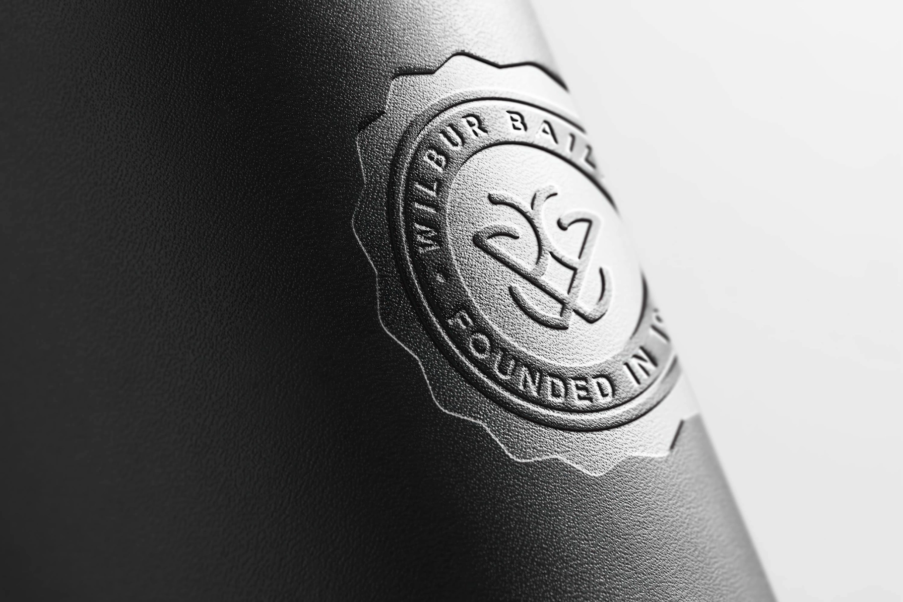 Leather Deboss Seal Mockup