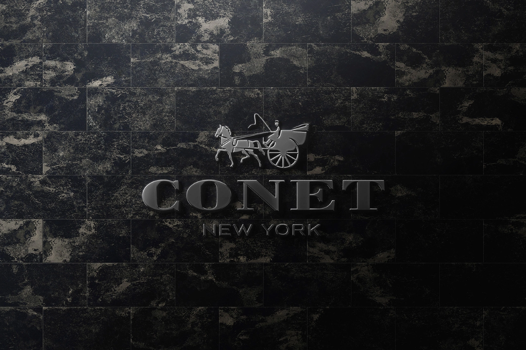 Slate Wall Logo Mockup