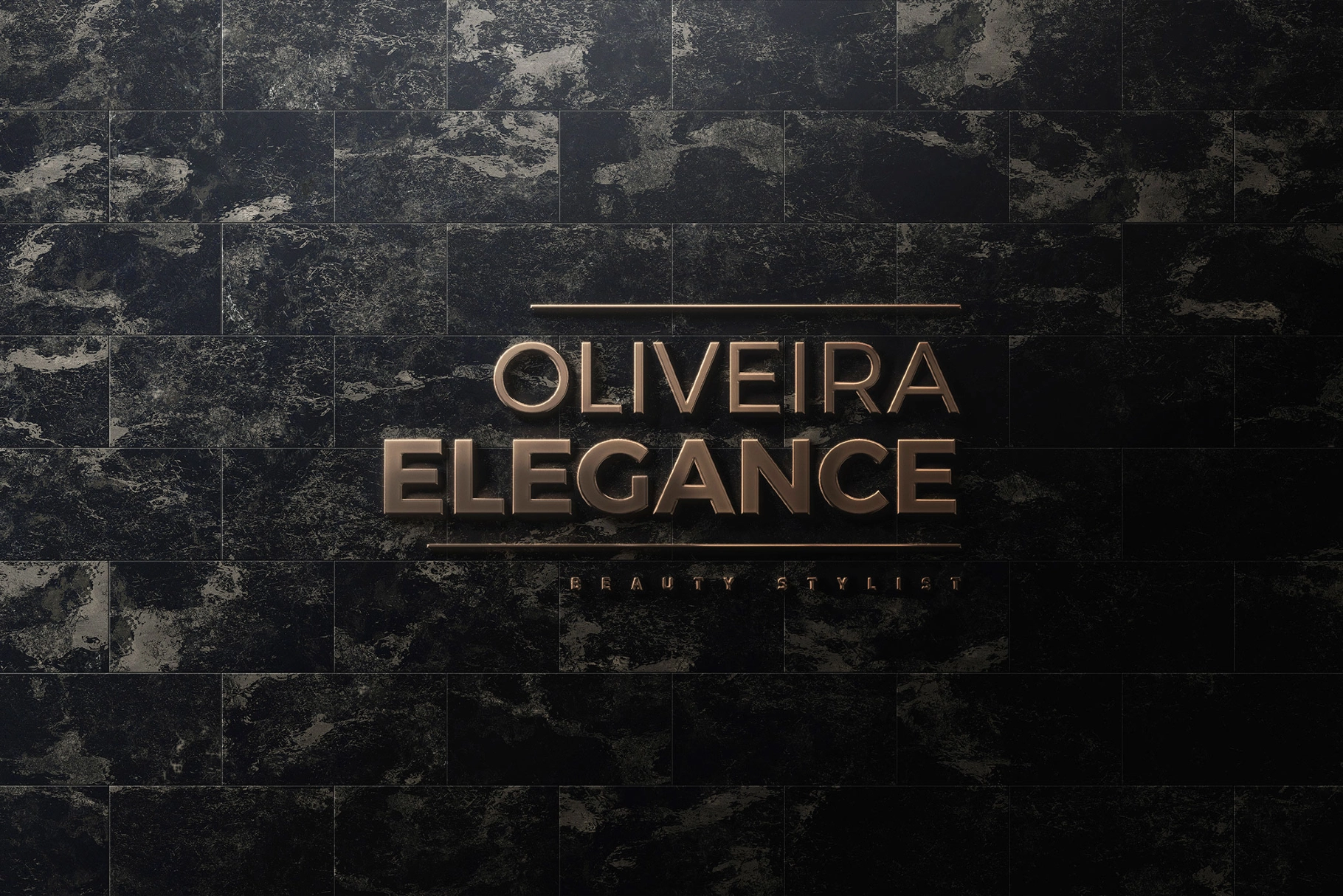 Slate Wall Logo Mockup