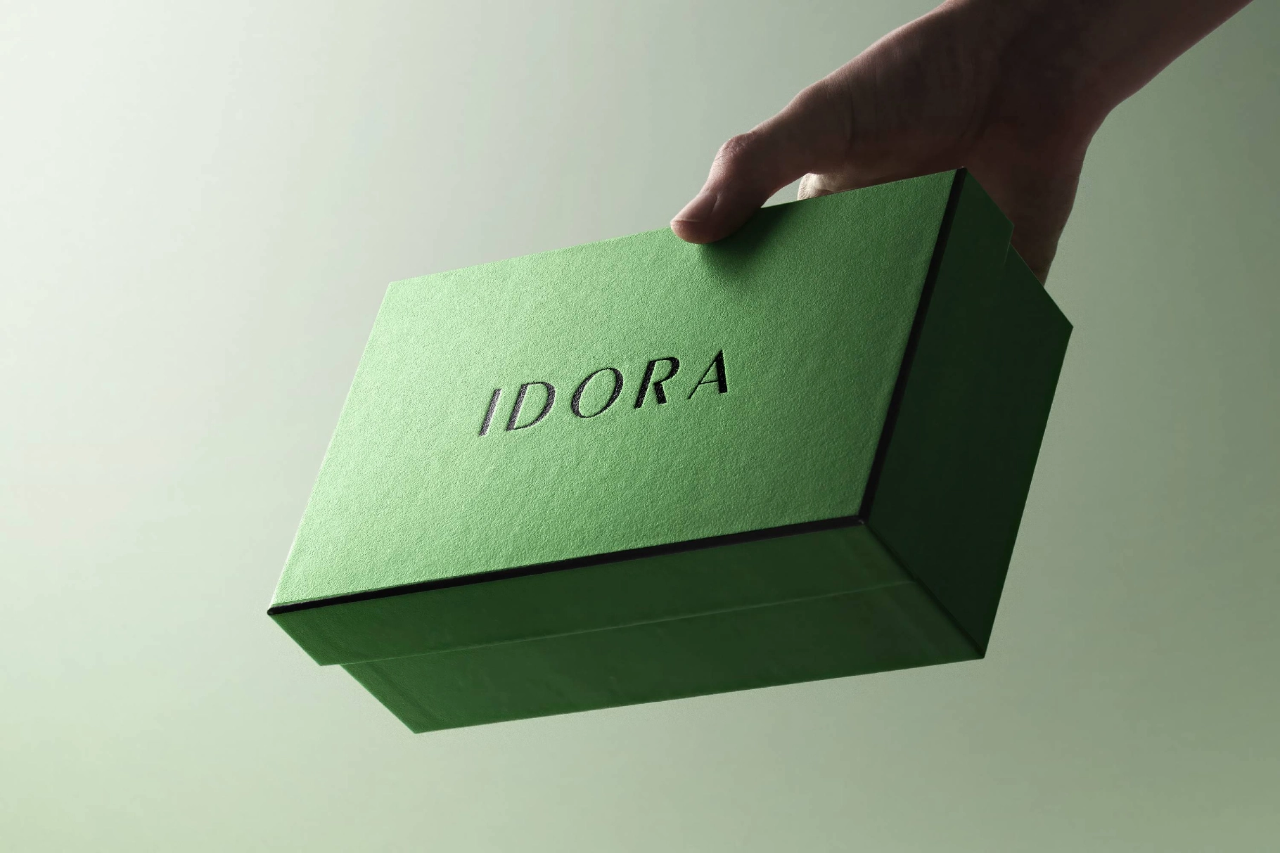 Emboss-Ready Gift Box Mockup