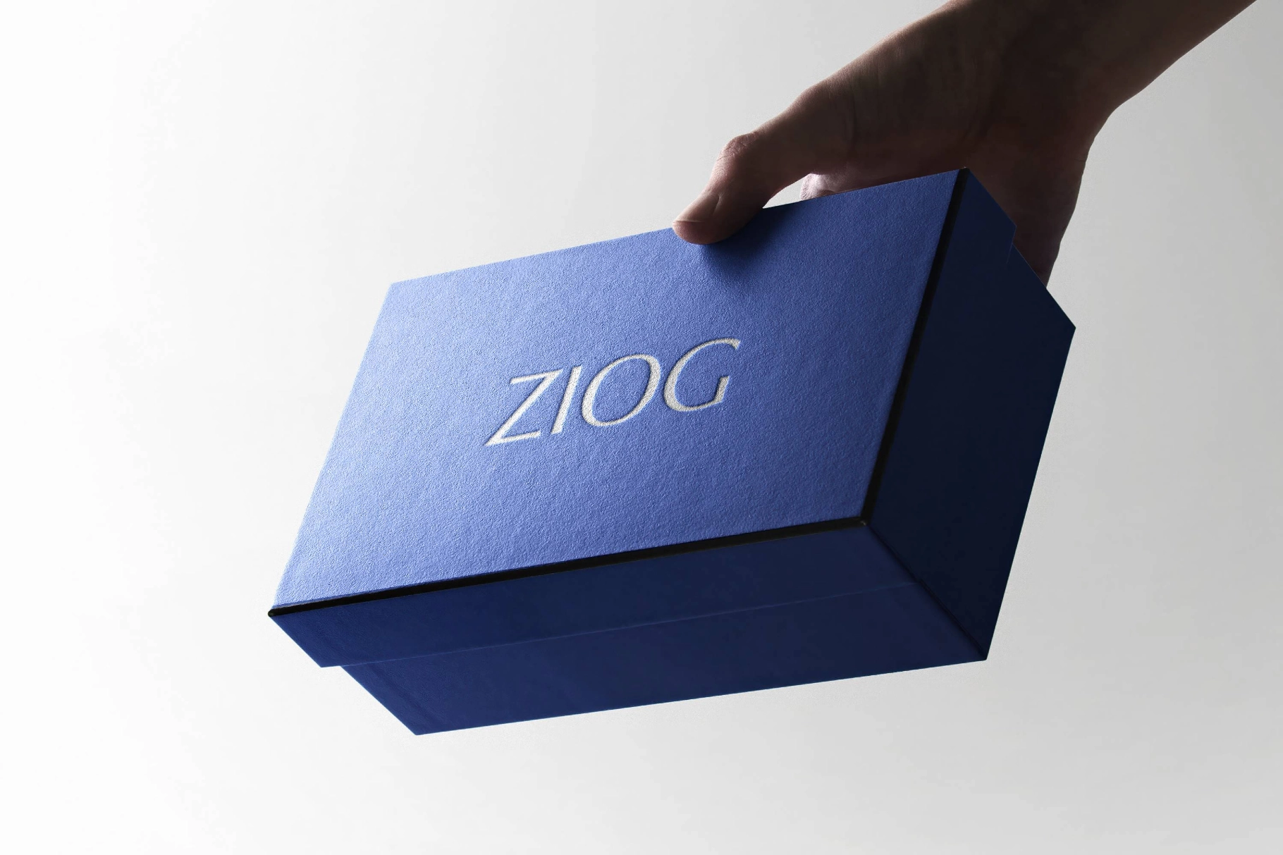 Emboss-Ready Gift Box Mockup