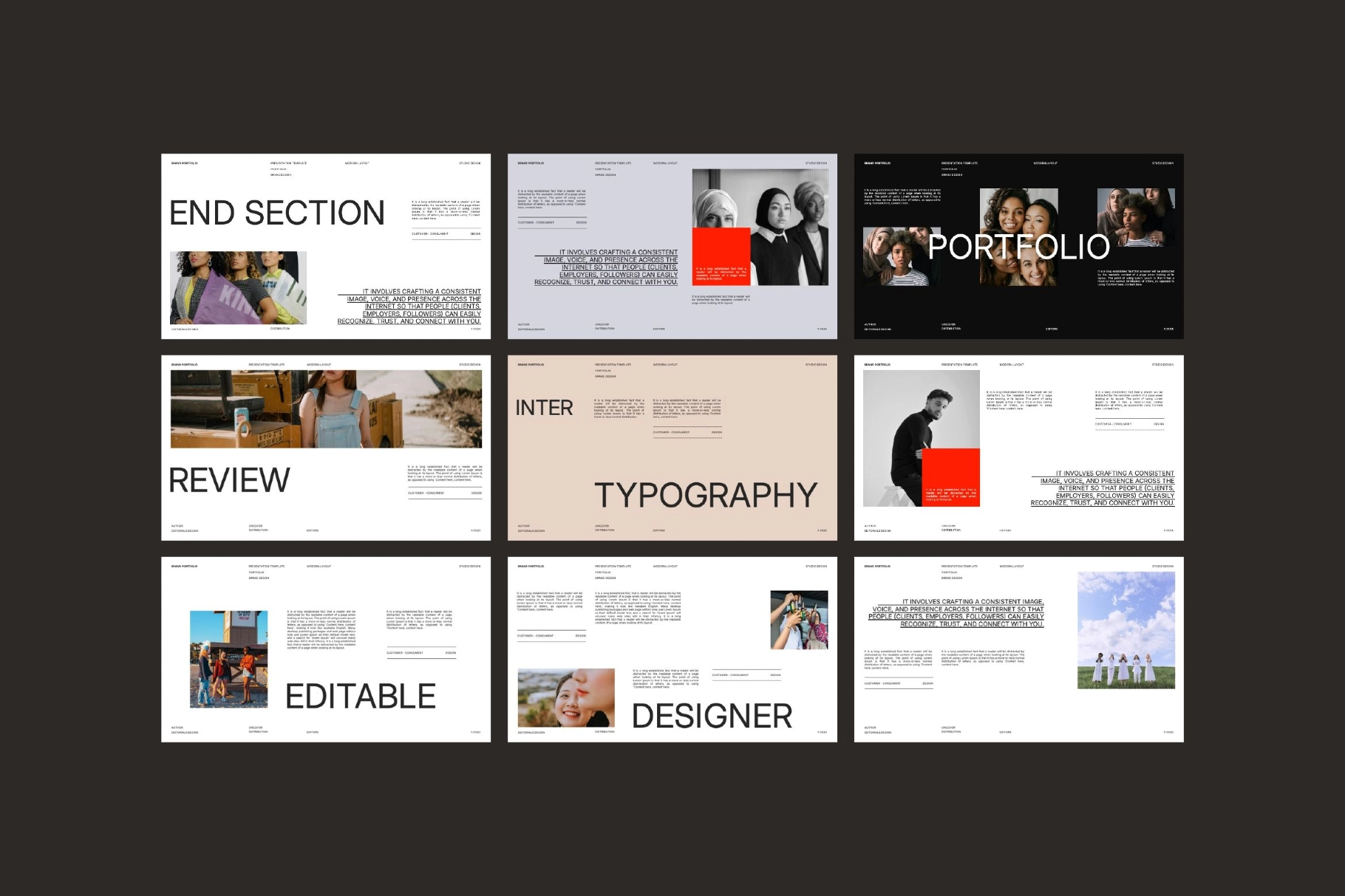 Keynote Fashion Presentation Template – Shaviya
