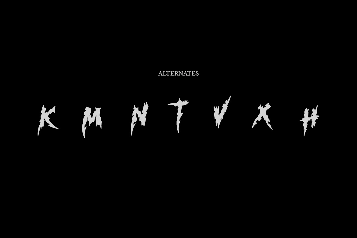 Ghost Rover - Horror Scratch Font