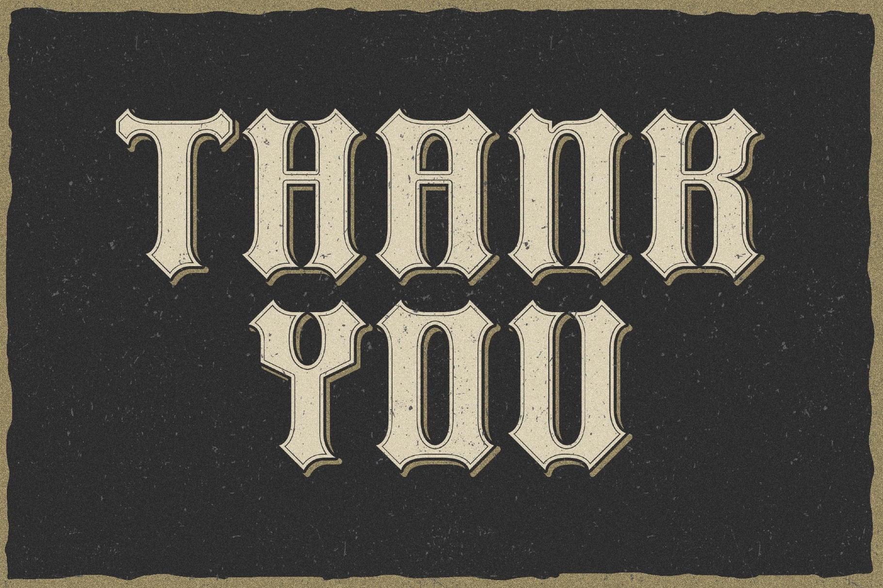 Heavy Force a Sharp Display Font