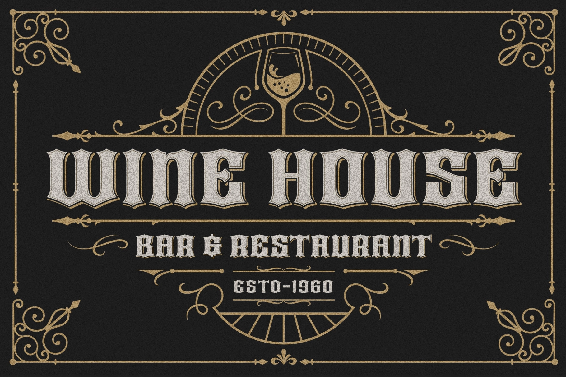 Sign Rover a Vintage Sign Display Font