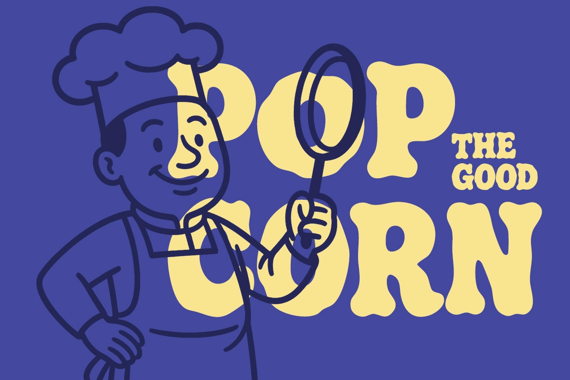 Bord Mage - Bubble Retro Display Font