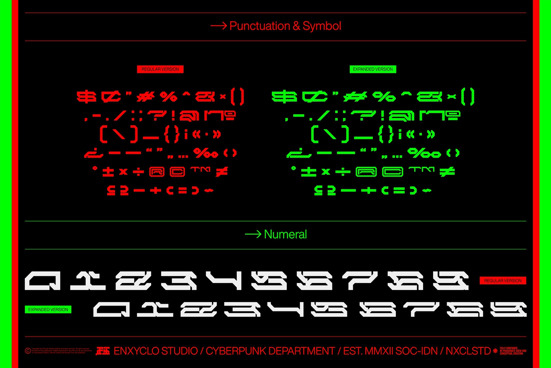NCL Brayqose - Cyberpunk Futuristic Display Font