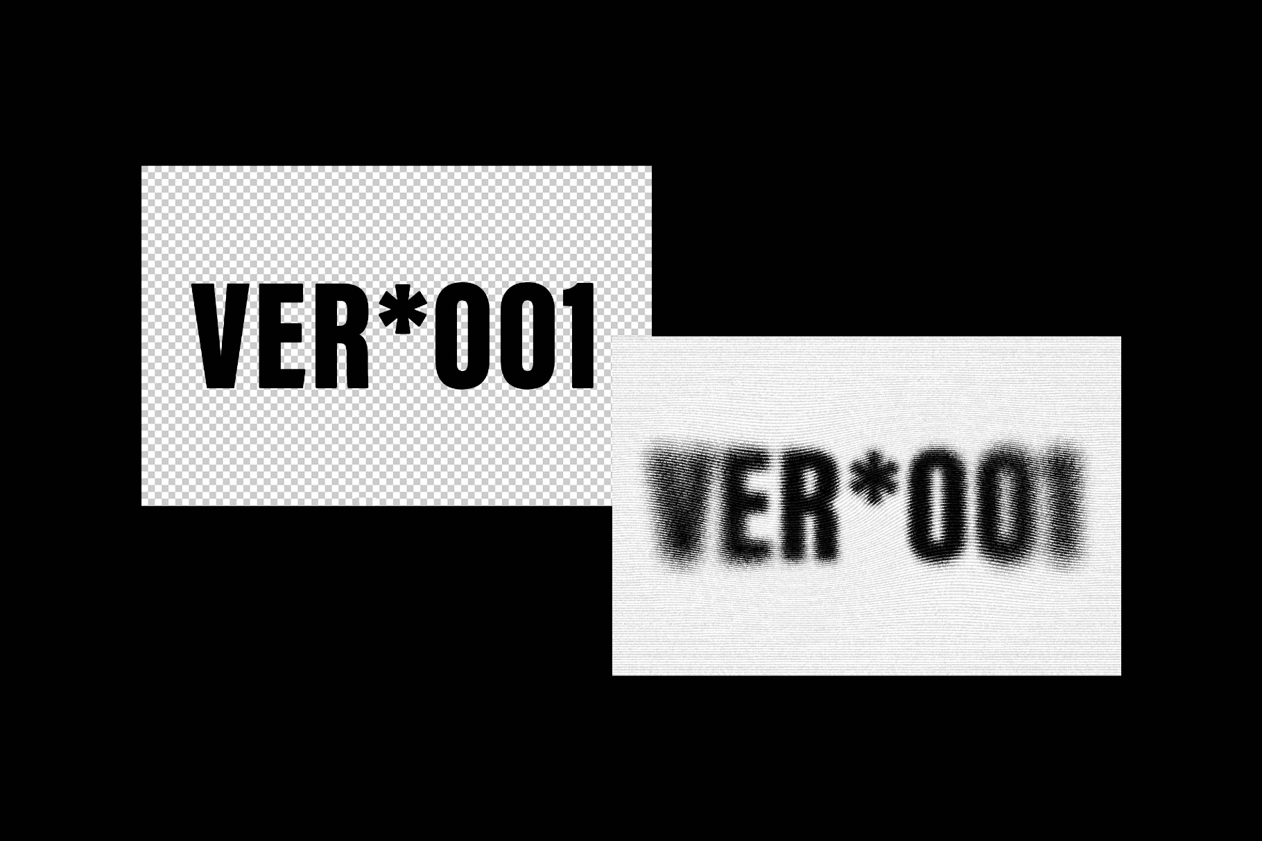 Blur Wave Text Effect