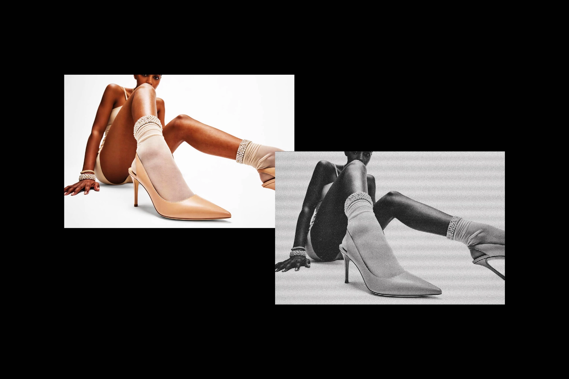 Lines Halftone Photo Effect