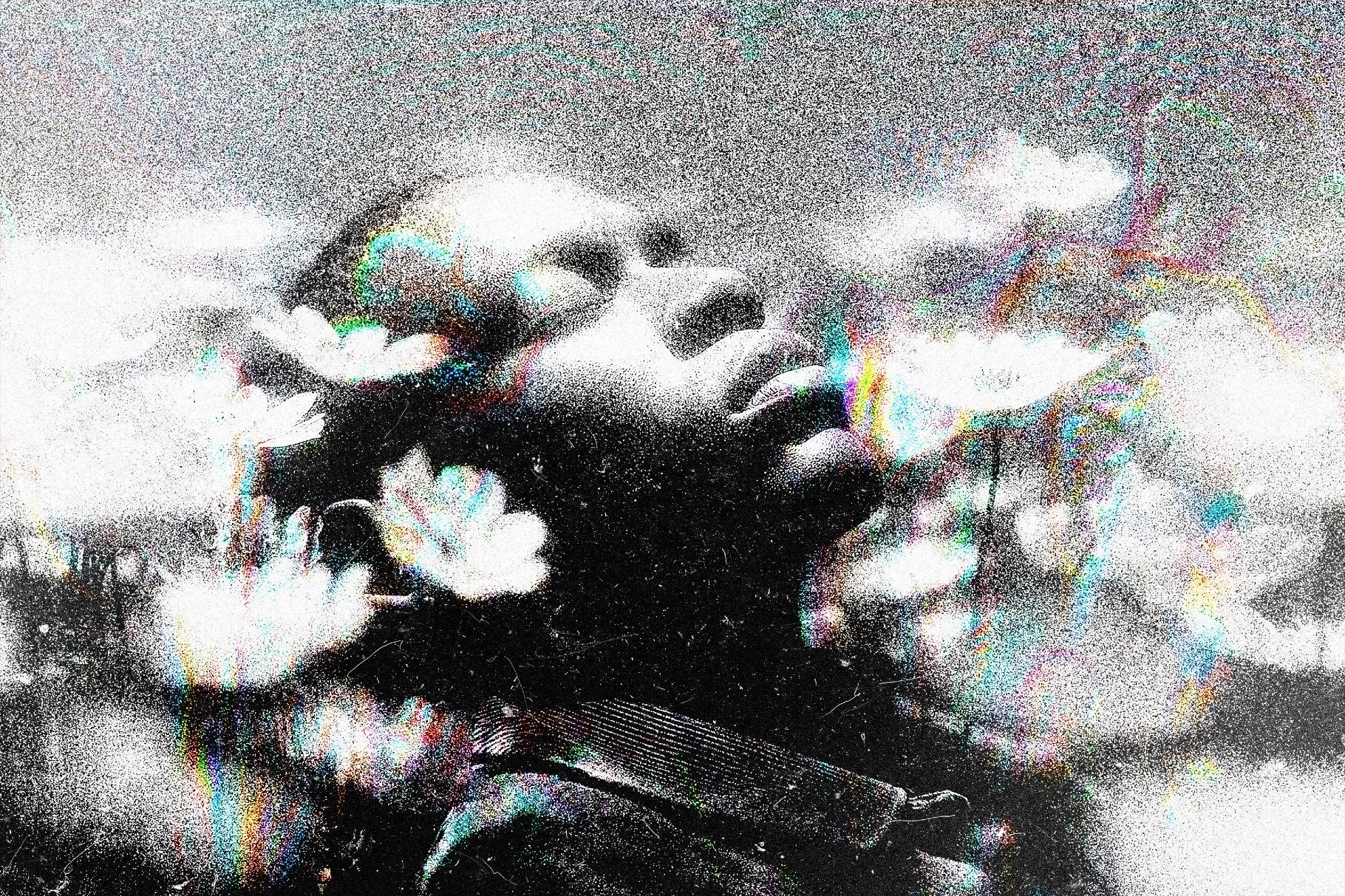 Noir Light Leak Photo Effect