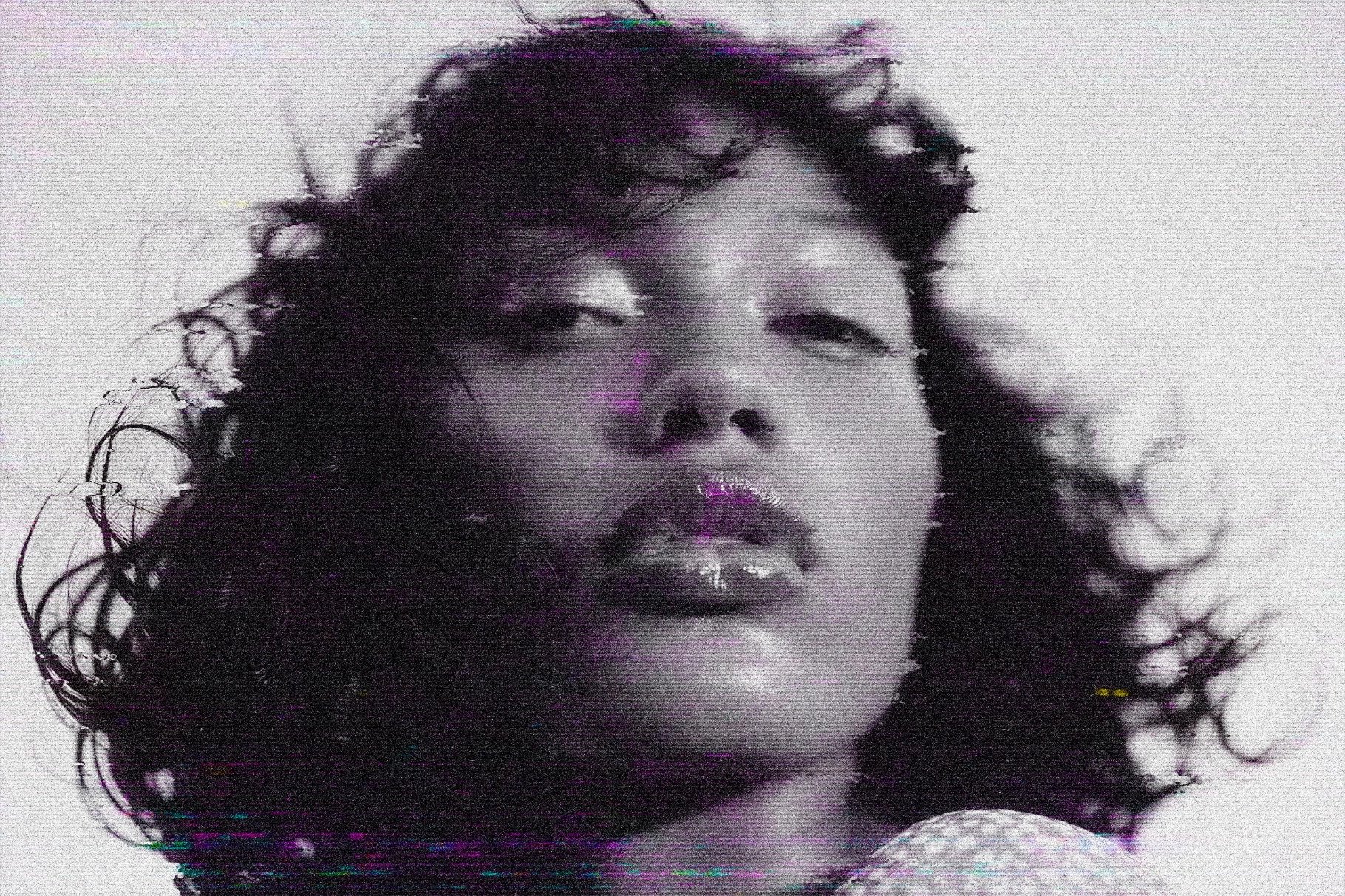 Noir Distressed Screen Effect