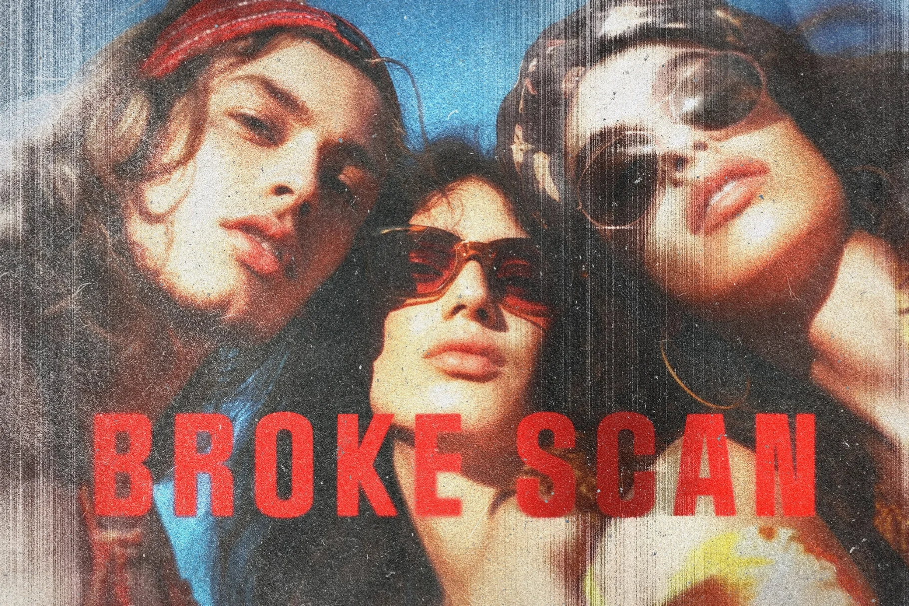 Broken Scan Photo Effect