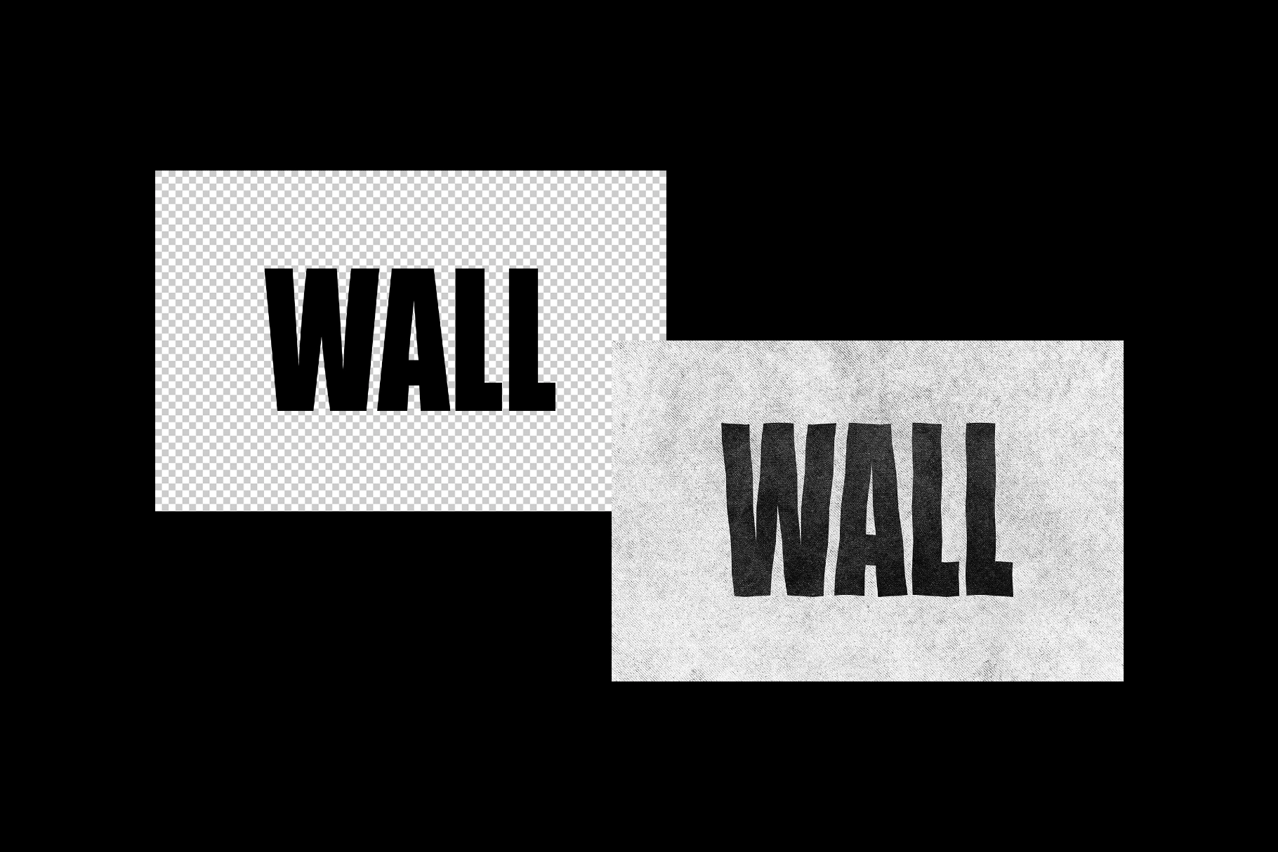 Denim Grunge Text Effect