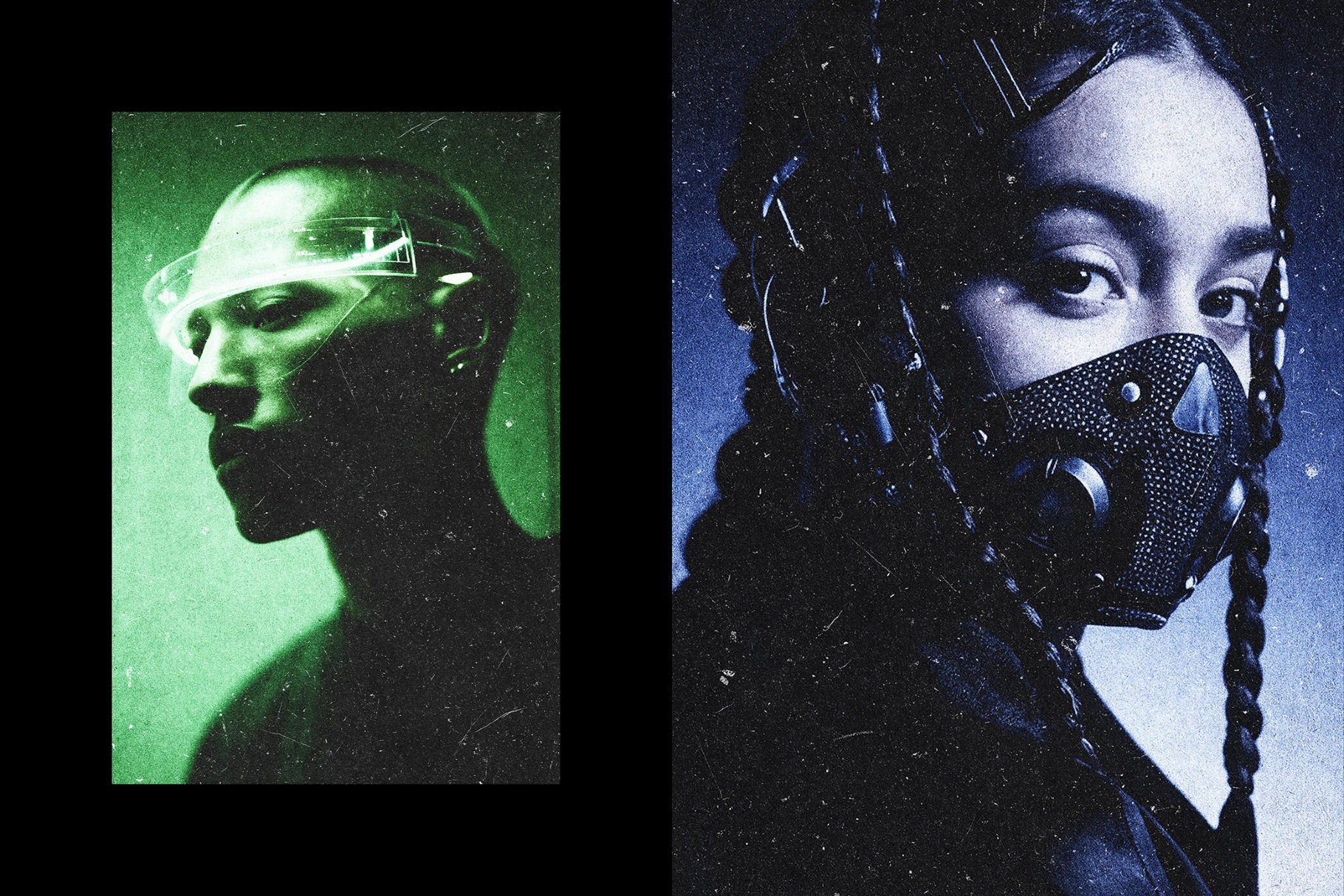 Glow Print Photo Effect