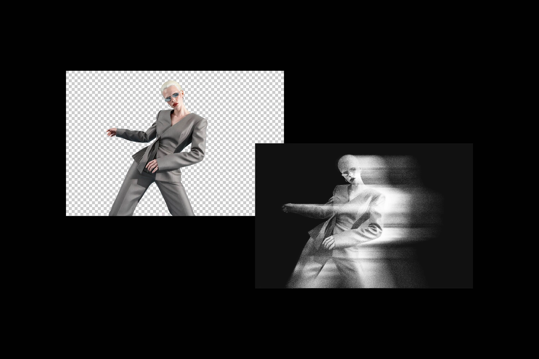 Dust Wind Photo Effect