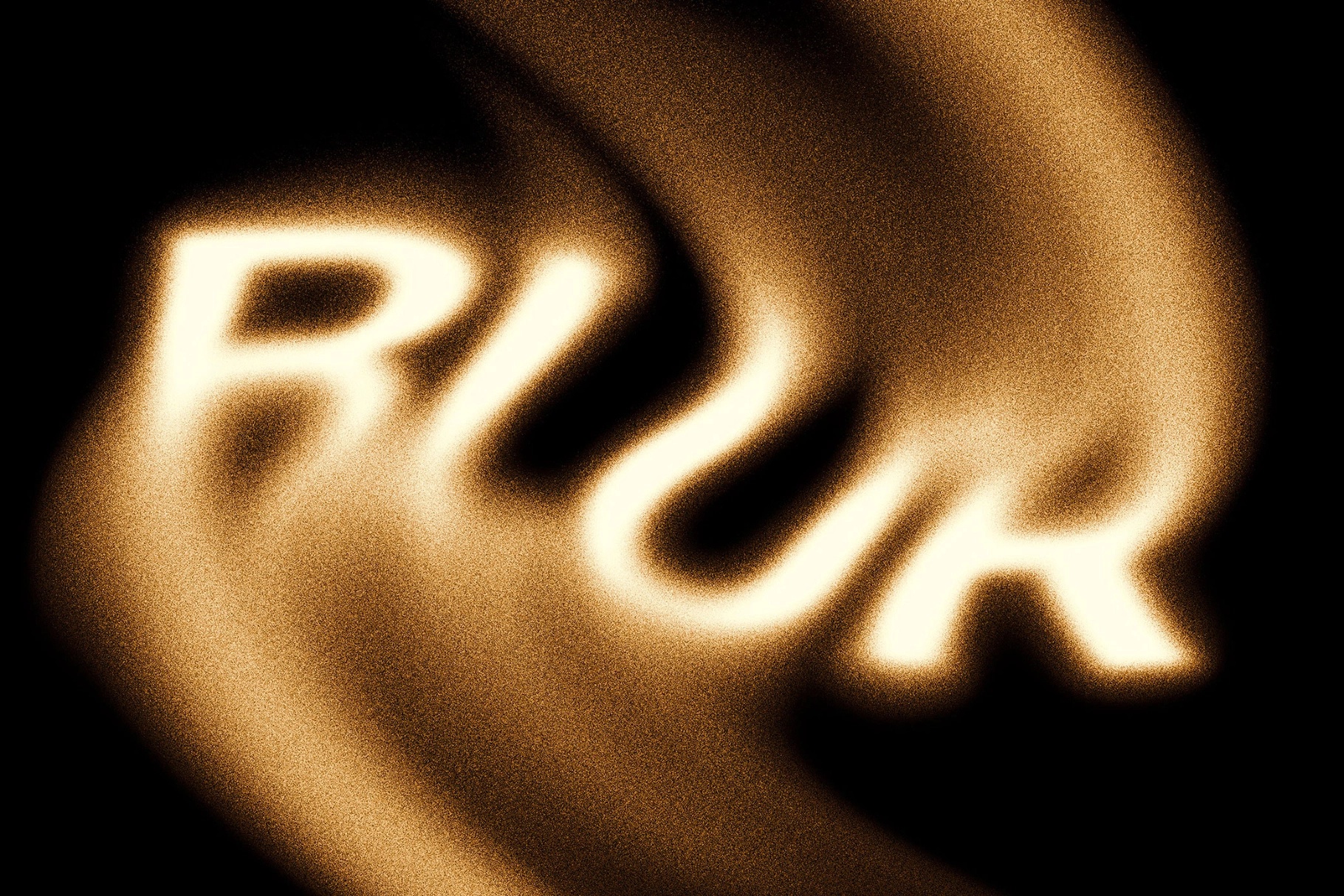 Blur Melting Text Effect