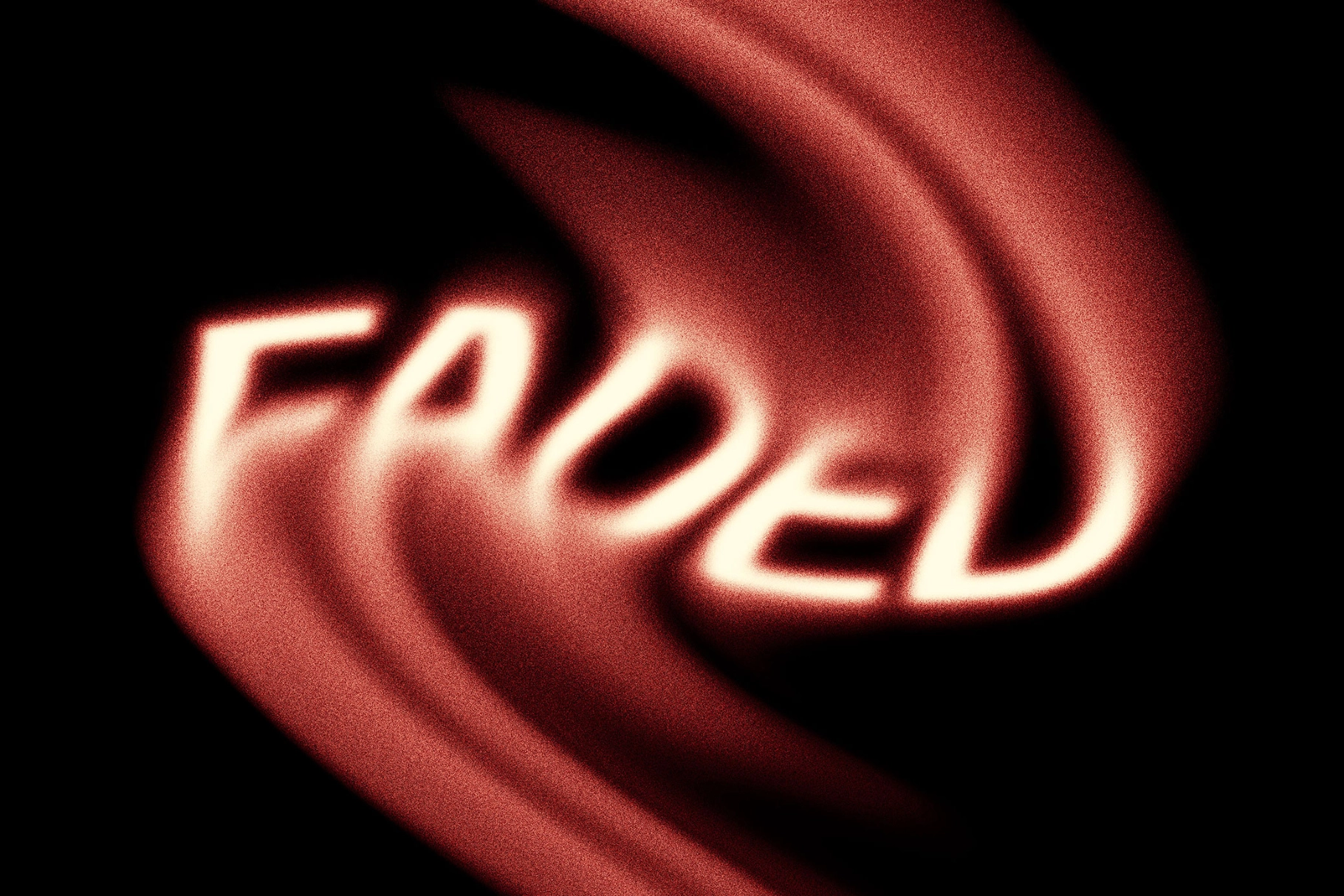 Blur Melting Text Effect