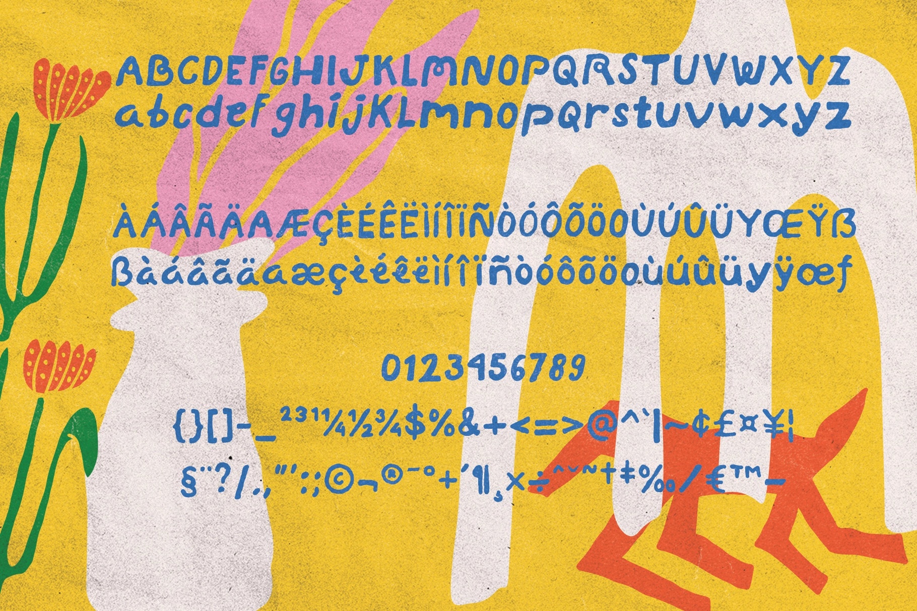 Naovera - Organic Handwritten Font